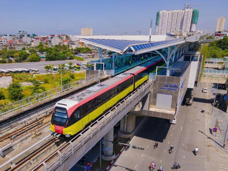 Tuyến đường sắt đô thị Nhổn – Ga Hà Nội phục vụ gần 14,2 triệu lượt hành khách sau 2 năm hoạt động