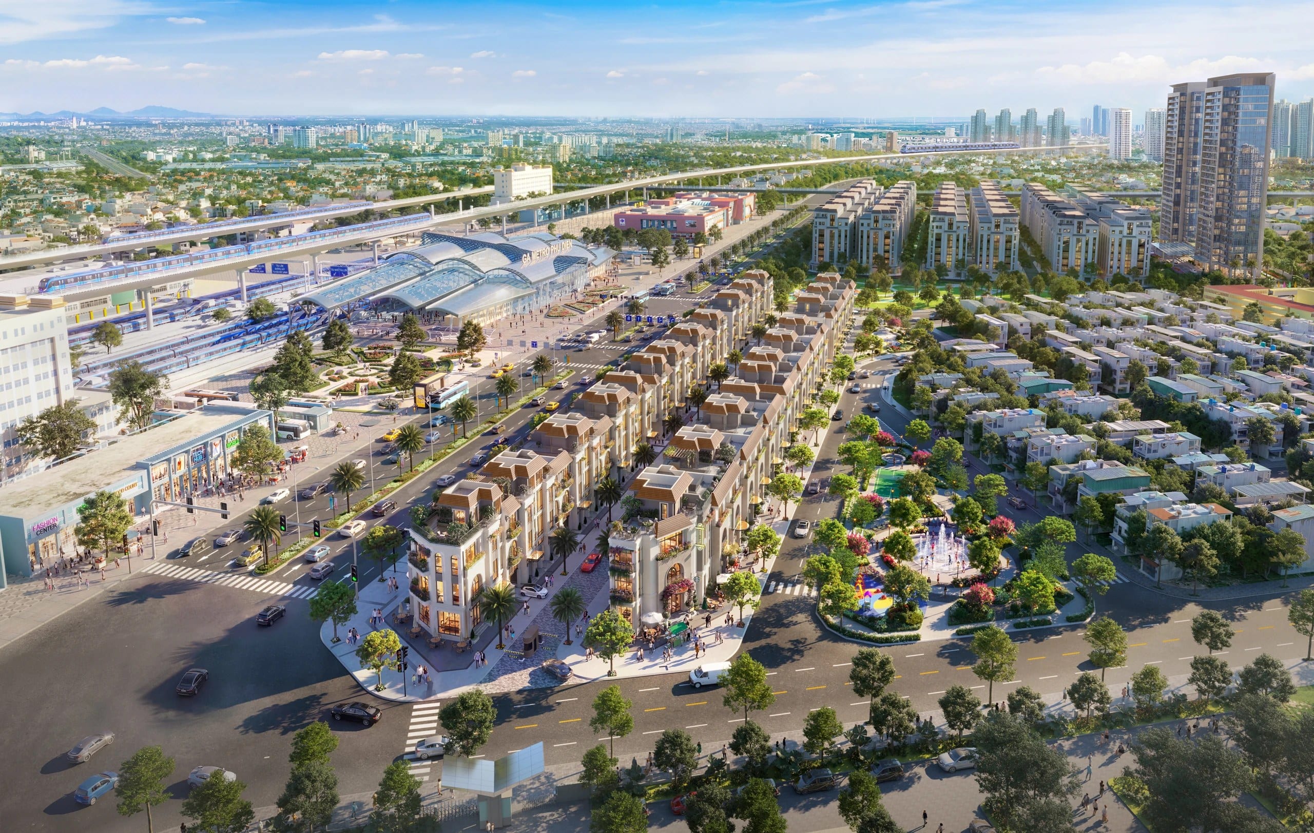 Metro Grand Street – phối cảnh dự án do Haland làm chủ đầu tư
